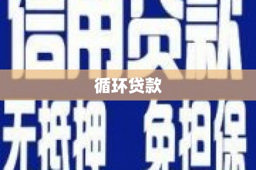 潜江循环贷款