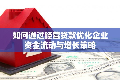 佳冬如何通过经营贷款优化企业资金流动与增长策略