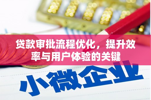 田林贷款审批流程优化，提升效率与用户体验的关键