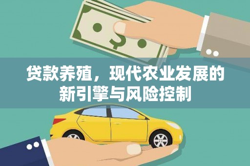 梅河口贷款养殖，现代农业发展的新引擎与风险控制