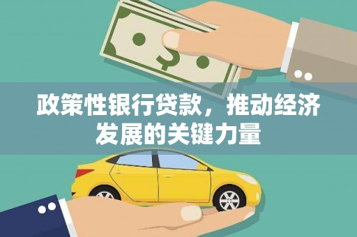 六横政策性银行贷款，推动经济发展的关键力量