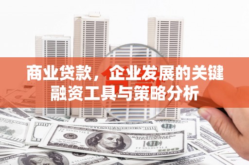 武穴商业贷款，企业发展的关键融资工具与策略分析