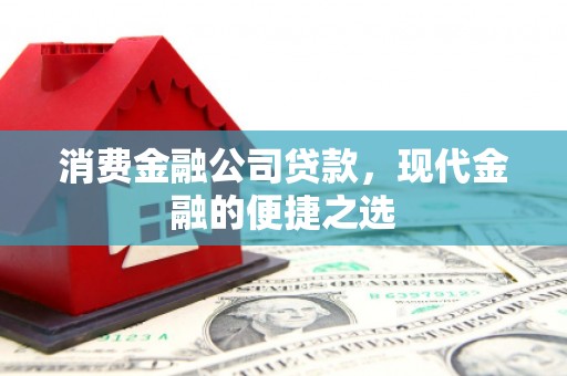 阿鲁科尔沁旗消费金融公司贷款，现代金融的便捷之选