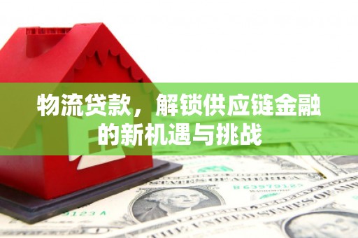顺城物流贷款，解锁供应链金融的新机遇与挑战