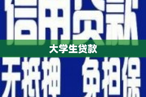 褒忠大学生贷款