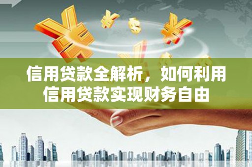 宁波信用贷款全解析，如何利用信用贷款实现财务自由